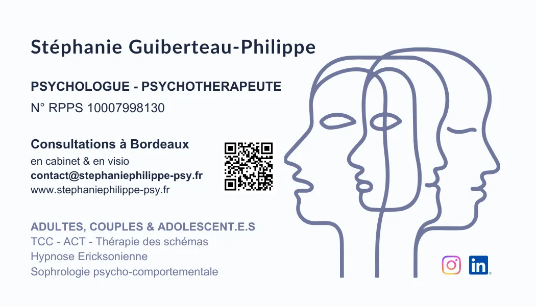 Cabinet de Mme Stephanie Guiberteau Philippe, psychologue à Bordeaux · photo 4