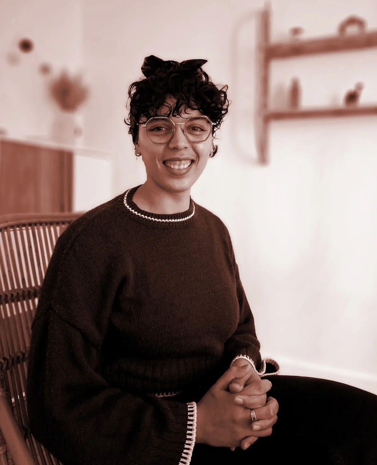 Mme Affaf Dinar, psychologue à Chambéry