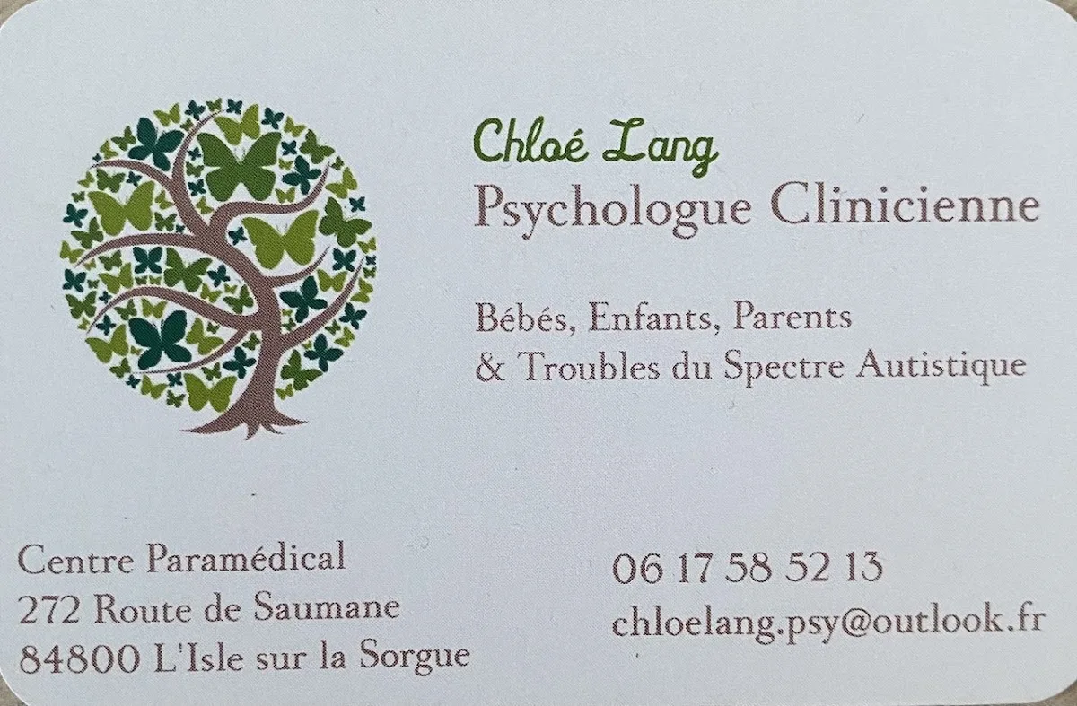 Cabinet de Mme Chloe Lang, psychologue à L' Isle-sur-la-Sorgue · photo 4