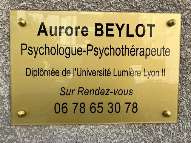 Cabinet de Mme Aurore Beylot