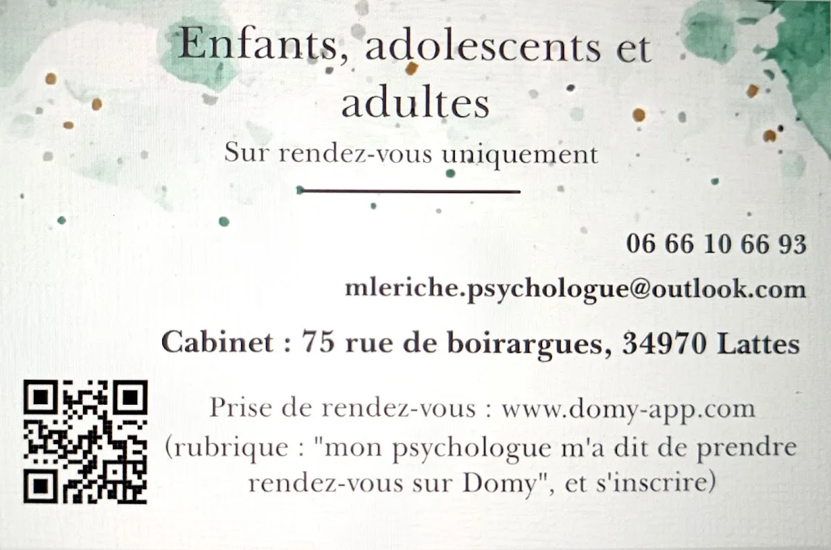 Cabinet de Mme Melanie Leriche, psychologue à Lattes · photo 4
