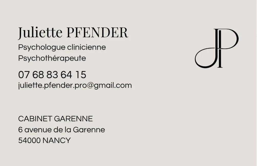 Cabinet de Mme Juliette Pfender, psychologue à Nancy · photo 6