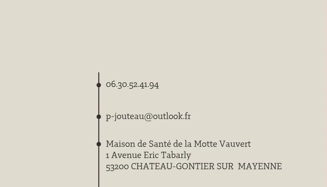 Cabinet de Mme Pauline Jouteau
