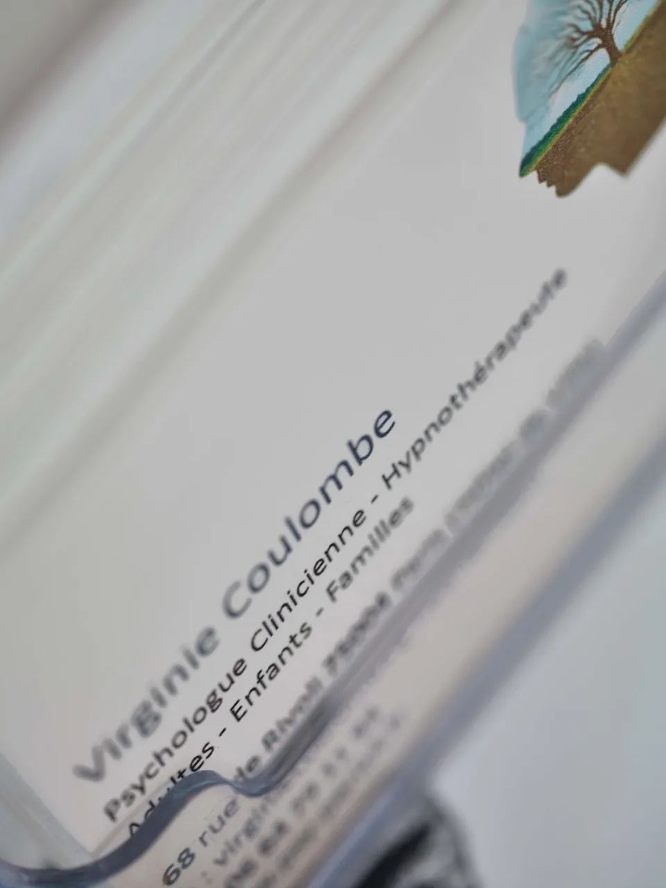 Cabinet de Mme Virginie Coulombe, psychologue à Paris · photo 4
