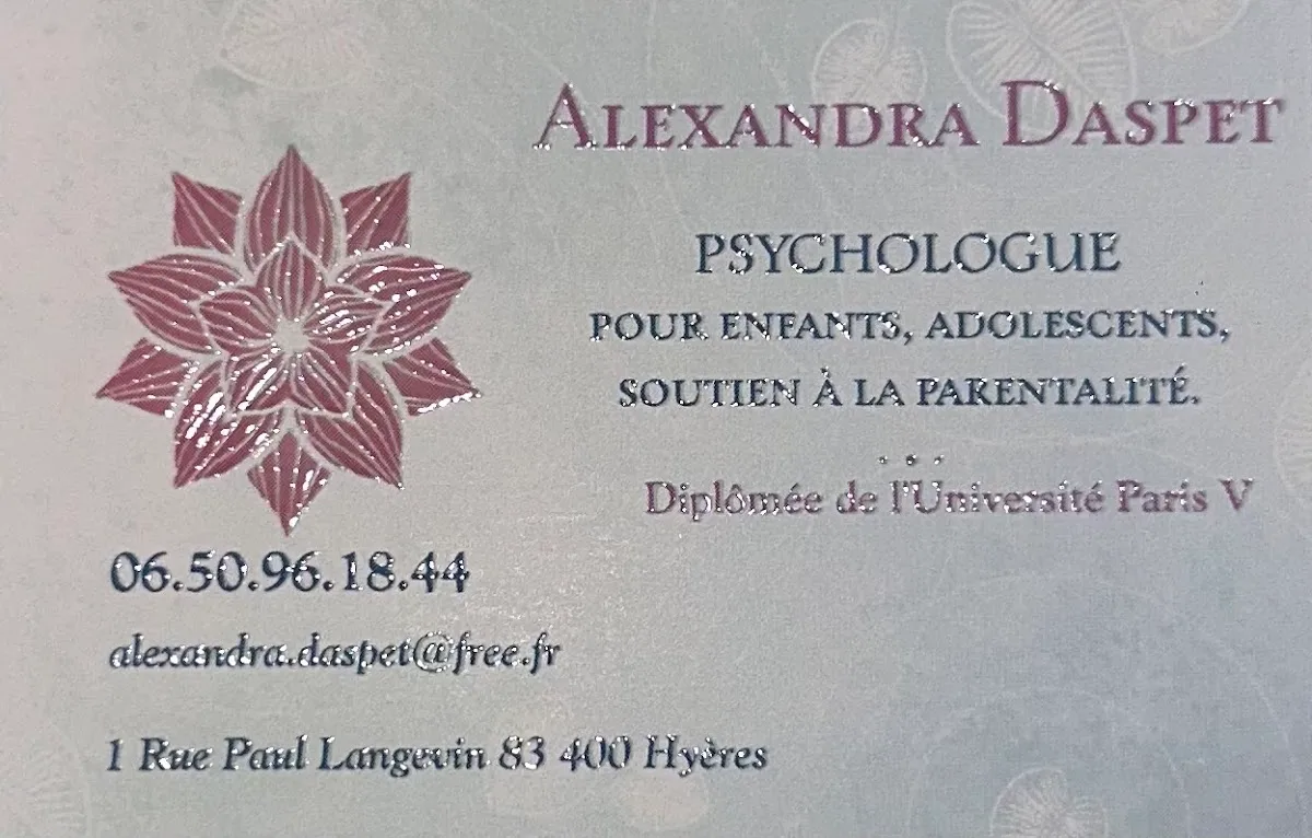 Cabinet de Mme Alexandra Daspet, psychologue à Hyères · photo 5