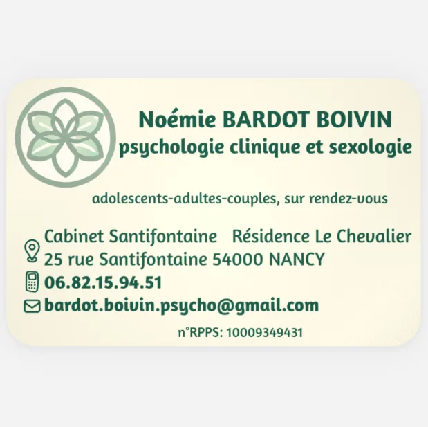 Cabinet de Mme Noemie Boivin, psychologue à Nancy · photo 4
