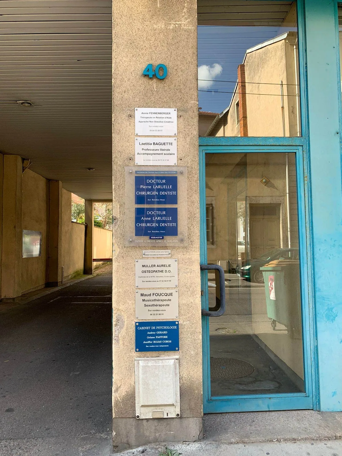 Cabinet de Mme Oriane Pastore