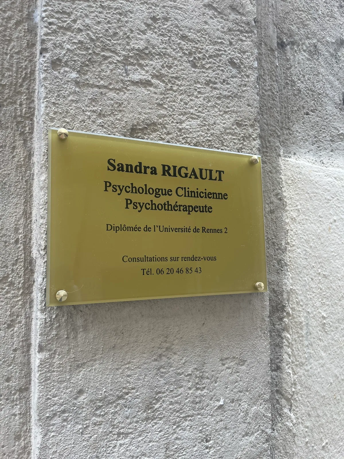 Cabinet de Mme Sandra Rigault, psychologue à Montpellier · photo 3