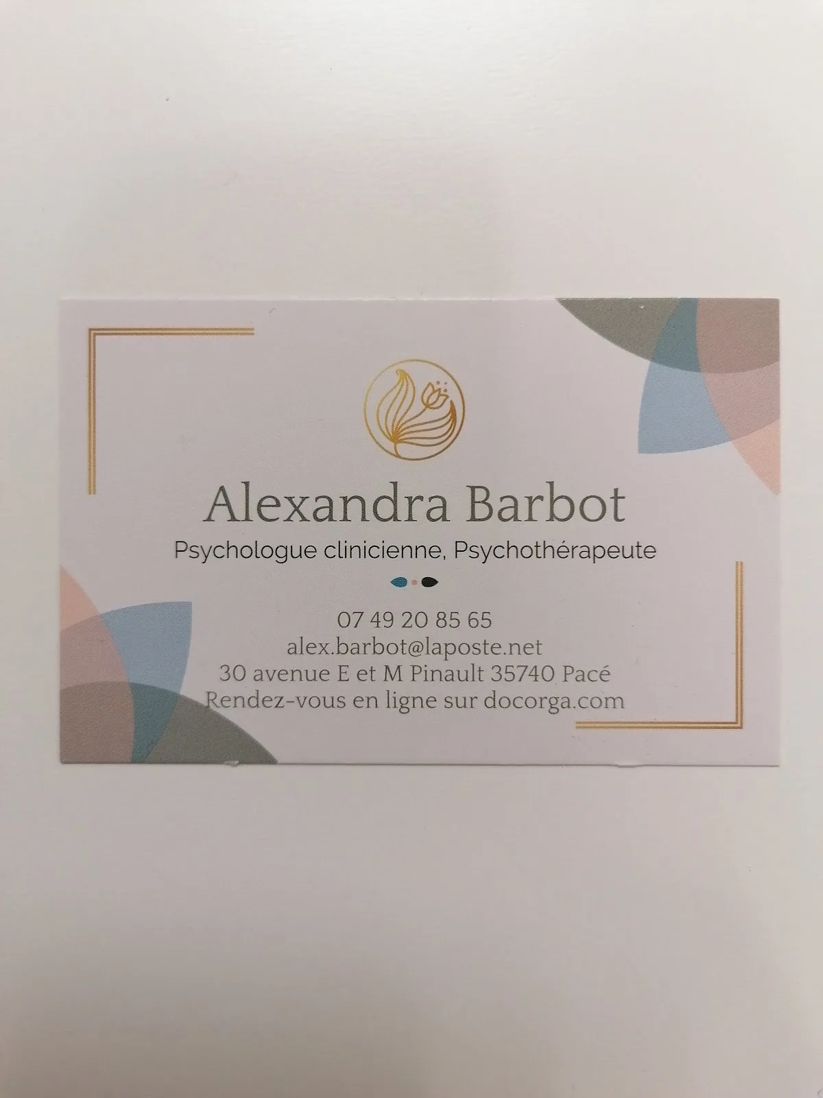 Cabinet de Mme Alexandra Barbot, psychologue à Pacé · photo 3