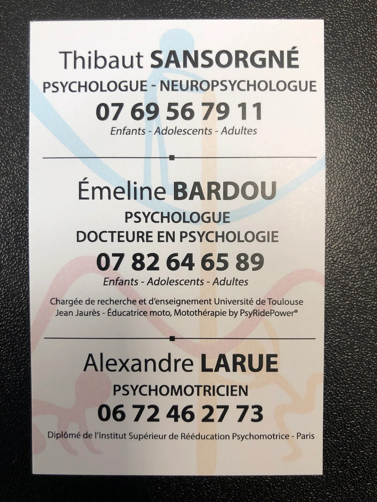 Cabinet de M. Thibaut Sansorgne, psychologue à Brive-la-Gaillarde · photo 2