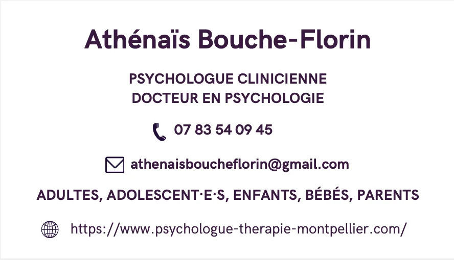 Cabinet de Mme Athenais Bouche Florin, psychologue à Montpellier · photo 3