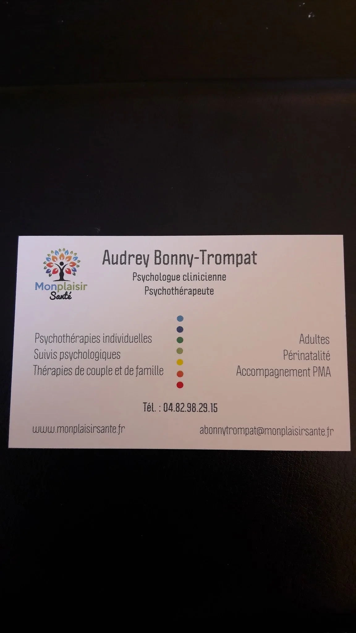 Cabinet de Mme Audrey Bonny-Trompat, psychologue à Lyon · photo 5