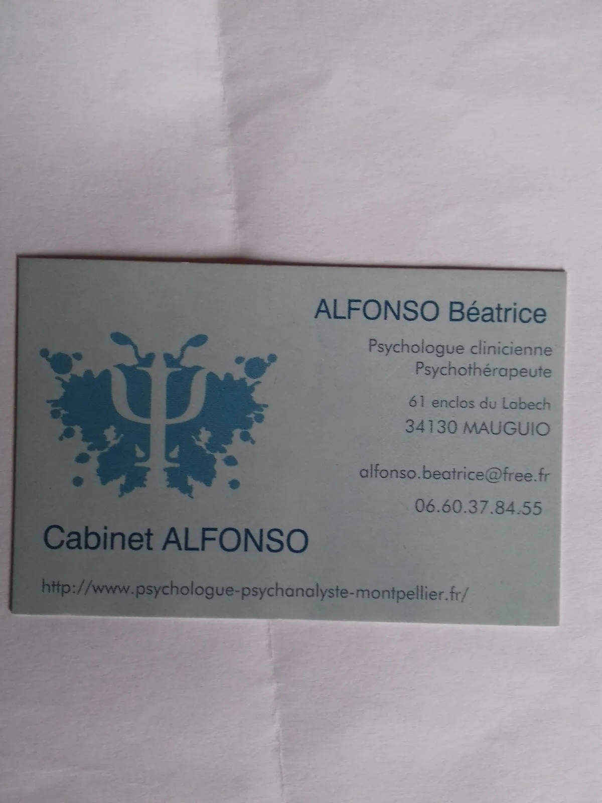 Cabinet de Mme Beatrice Alfonso, psychologue à Mauguio · photo 2