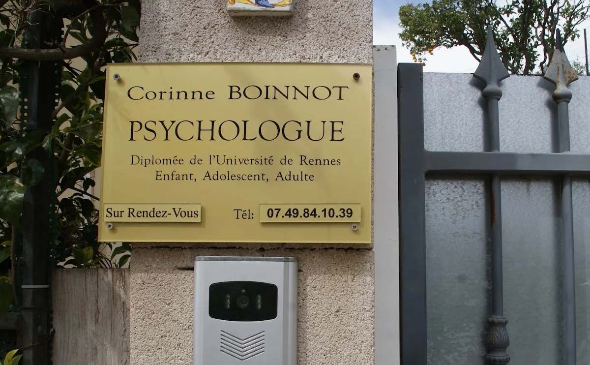 Cabinet de Mme Corinne Boinnot, psychologue à Nice · photo 1