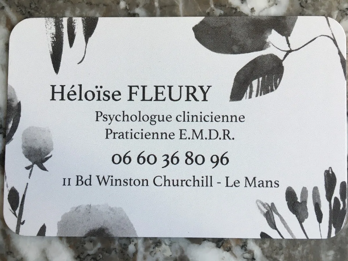 Cabinet de Mme Héloïse Fleury, psychologue à Le Mans · photo 1