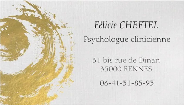 Cabinet de Mme Felicie Cheftel, psychologue à Rennes · photo 4