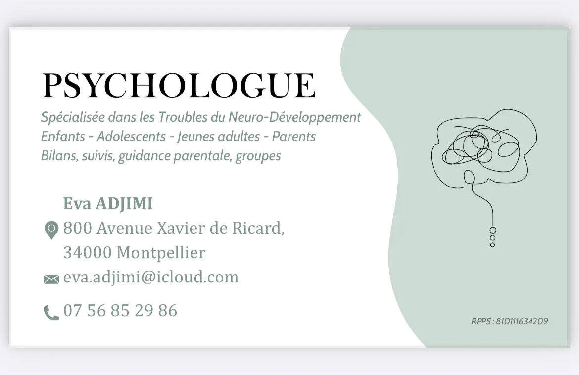 Cabinet de Mme Eva Adjimi, psychologue à Montpellier · photo 2