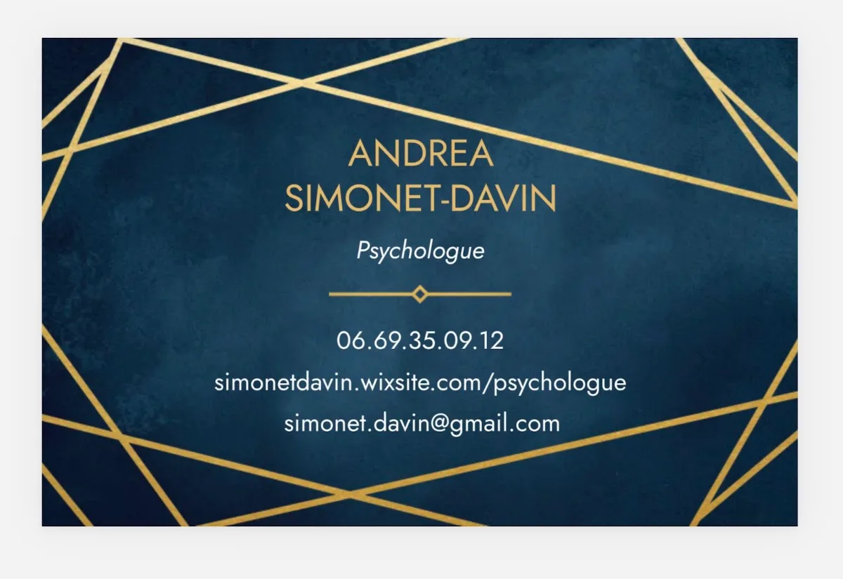 Cabinet de Mme Andrea Simonet-Davin